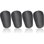 Prot�ge - tibias de football miniatures (lot de 4), 8 x 5 cm, pour enfants et adultes