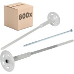 Protektor cheville � vis pour isolants cheville etics pour l'isolation des fa�ades - 28cm, 600 pi�ce, ...