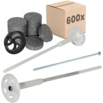 Protektor cheville � vis pour isolants cheville etics pour l'isolation des fa�ades - 28cm, 600 cheville ...