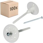 Protektor cheville � vis pour isolants thermiques destin�e � l'isolation des fa�ades, avec vis en acier ...