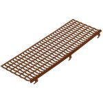 Protektor - inefa grillage stop - feuilles �100 - 160mm, 100cm 1 pi�ce, protection de goutti�res contre ...