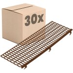 Protektor - inefa grillage stop - feuilles �100 - 160mm, 100cm 30 pi�ces, protection de goutti�res contre ...