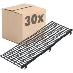 Protektor - inefa grillage stop - feuilles �100 - 160mm, 100cm 30 pi�ces, protection de goutti�res contre ...