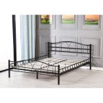 Provence literie - lit 90x190 metal moderne - compatible adulte enfant - construction solide - confort ...