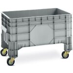 Provost - caisse palette plastique 4 roulettes - 220 l - charge jusqu'� 250 kg