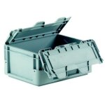 Provost - couvercle crocodile gerbable pour bac norme europe 400 x 300 mm