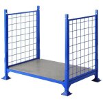 Provost - palette � 2 ridelles grillag�es - 1200 x 800 mm