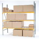 Provost - rayonnage industriel prorack + pour cartons - 3 niveaux r�glables