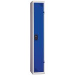 Provost - vestiaire m�tallique provost - 1 colonne � monter - bleu ral 5005