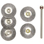 Brosse disque en acier � 22 mm proxxon