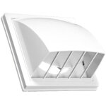 Przybysz - couvercle de ventilation d'extraction 150 / 160 mm, avec clapet anti - retour