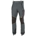 Pantalon de travail pss x - treme work sans membrane gris / noir 25 taille courte