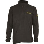 Pull polaire 1 / 4 zip but black stanley chaud, confortable et polyvalent, idal pour le travail et ...