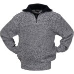 Pullover taille m noir / blanc chin - 8374 - scheibler