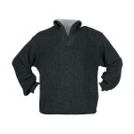 Pullover taille xxl anthracite 100 % polyacrylique