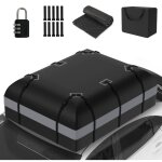 Puluomis coffre de toit voiture 585l imperméable pour voyage, matériau 500d, 130x100x45cm, sac à bagages ... Puluomis coffre de toit voiture 585l imperméable pour voyage, matériau 500d, 130x100x45cm, sac à bagages ...