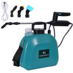 Pulv�risateur �lectrique portable 8l rechargeable usb, bleu fonc�, pulv�risateur � pression puissante ...