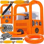 Pulv�risateur �lectrique portable � grande port�e 12v 12ah double pompe 100w