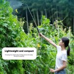 Pulv�risateur �lectrique avec tuyau de 10 m�tres ? longueur de la perche t�lescopique de 8, 66 � 23, ...