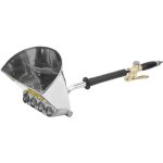 Pulvrisateur de mortier, pistolet pulvrisateur de ciment pour mortier mural, avec quatre trous de pulvrisat ...