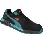 Puma safety shoes - baskets de s�curit� frontside s1p puma noires / bleues 40