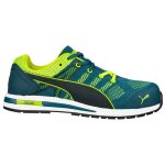 Puma safety shoes - baskets de s�curit� s1p puma elevate knit low 643170 - vert fonc� - 44