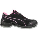 Puma safety shoes - baskets de travail femme s1p puma fuse tc low 644110 - noir - 39