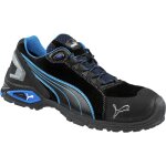 Puma safety shoes - puma chaussures de scurit rio black low taille 43 noir / bleu - 64. 275. 0 - 43 ...