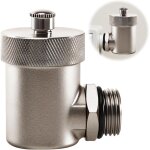 Purgeur rapide automatique 1 / 2  ag vanne de purge d'angle pour radiateurs et syst�mes de chauffage ...