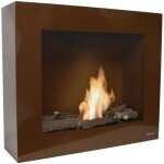 Purline - cheminée bio au sol ou murale avec bûches décoratives de différentes couleurs bestbio Purline - cheminée bio au sol ou murale avec bûches décoratives de différentes couleurs bestbio