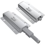 Push to open aimant porte placard jiayi 2 pices aluminium loquet magnetique porte fermeture push open ...