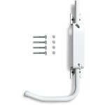 Bloque volet blanc - gauche standard pour volet bois