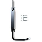 Bloque volet long noir - droit pour volet bois