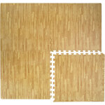 Tapis puzzle de sol eyepower en mousse eva 4 carrs 60x60cm + 8 cadres extensible idal pour marcher ...