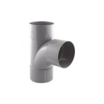 Té pvc droit fff ø 100 - nf - Té pvc droit fff ø 100 - nf -