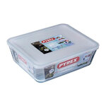 Pyrex - 244p000 / 7043 - plat rectangulaire avec couvercle - 27cm 22 cm - pyrex cook & freeze