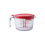Broc mesureur avec couvercle 1l cook & enjoy - pyrex