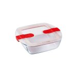 Cook & heat plat carre 20x17 + cv - pyrex Cook & heat plat carre 20x17 + cv - pyrex