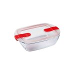 Cook & heat plat rect 23x15 + cv - pyrex