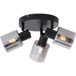 Cilin - spot plafond, plafonnier - 1 lumière - ø 22. 5 cm - noir - moderne - éclairage intérieur - salon ... Cilin - spot plafond, plafonnier - 1 lumière - ø 22. 5 cm - noir - moderne - éclairage intérieur - salon ...