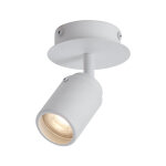Qazqa ducha - spot plafond, plafonnier - 1 lumire -  10 cm - beige - moderne - clairage intrieur ...