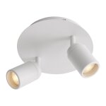 Ducha - spot plafond, plafonnier - 2 lumire -  20 cm - blanc - moderne - clairage intrieur - salle ...