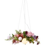 Qazqa - flower power - plafonnier - 1 lumière - ø 55 cm - multicolore - bohème - éclairage intérieur ... Qazqa - flower power - plafonnier - 1 lumière - ø 55 cm - multicolore - bohème - éclairage intérieur ...