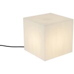 Qazqa nura - led dimmable lampadaire variateur inclus - 1 lumire - l 30 cm - blanc - moderne - clairage ...