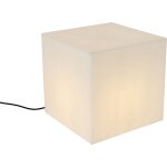 Qazqa - nura - led dimmable lampadaire variateur inclus - 1 lumière - l 38 cm - blanc - moderne - éclairage ... Qazqa - nura - led dimmable lampadaire variateur inclus - 1 lumière - l 38 cm - blanc - moderne - éclairage ...