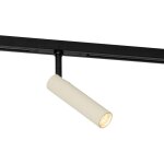 Slimline uzzy - systme de rail spot luminaire plafond, plafonnier compatible pour led - 1 lumire - ...