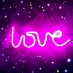 Qiaofei n�on love signs light led amour art d�coratif signe de chapiteau - d�coration murale / d�coration ...