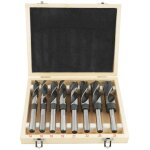 Qiyao - lot de 8 forets hlicodaux hss, meche metal foret acier, jeu de forets hss  tige, coffrets ...