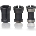 Adaptateur pour fraise , douille divisée, mandrin de fraisage et travail du bois (8 mm + 6, 35 mm + 6 ... Adaptateur pour fraise , douille divisée, mandrin de fraisage et travail du bois (8 mm + 6, 35 mm + 6 ...
