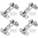 Serrure à barre articulée, 4 pièces en alliage de zinc, bras extra épais résistant aux chocs, 3 positions ... Serrure à barre articulée, 4 pièces en alliage de zinc, bras extra épais résistant aux chocs, 3 positions ...